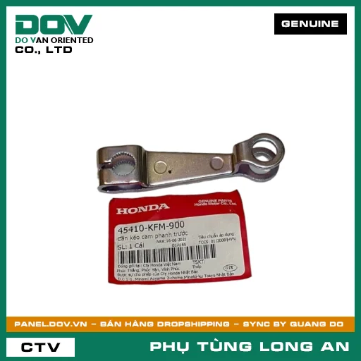 CẦN KÉO CAM PHANH TRƯỚC HONDA BLADE 110, DREAM 110, WAVE 100, WAVE ALPHA 110, WAVE RSX 110 — 45410KFM900