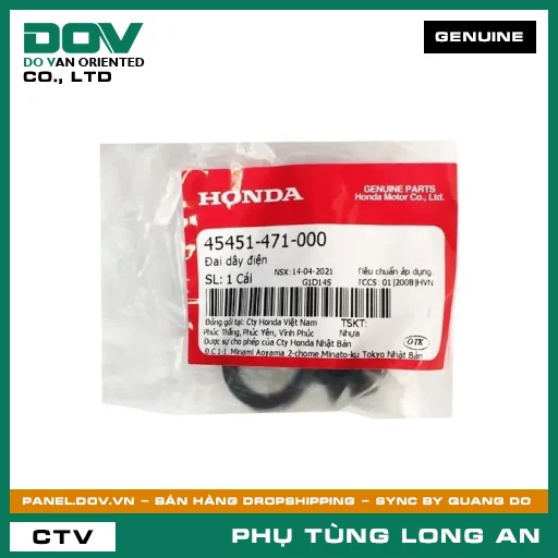 ĐAI DÂY ĐIỆN HONDA AIR BLADE 110, LEAD 110, VISION 110 — 45451471000
