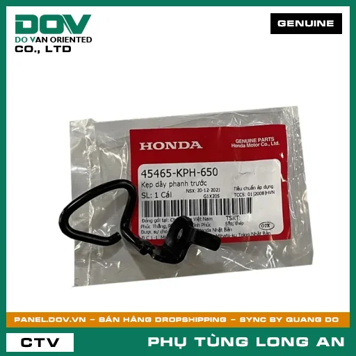 KẸP DÂY PHANH TRƯỚC HONDA FUTURE NEO — 45465KPH650