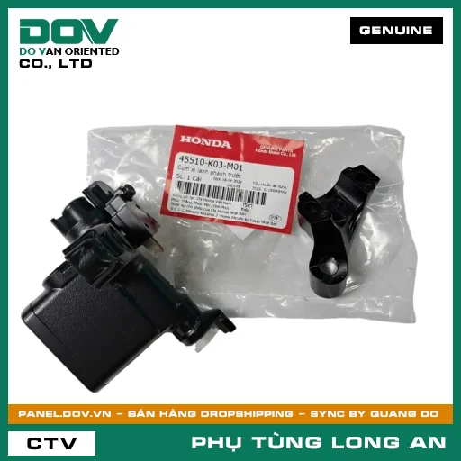 CỤM XI LANH PHANH TRƯỚC HONDA WAVE RSX 110, WINNER 150 — 45510K03M01