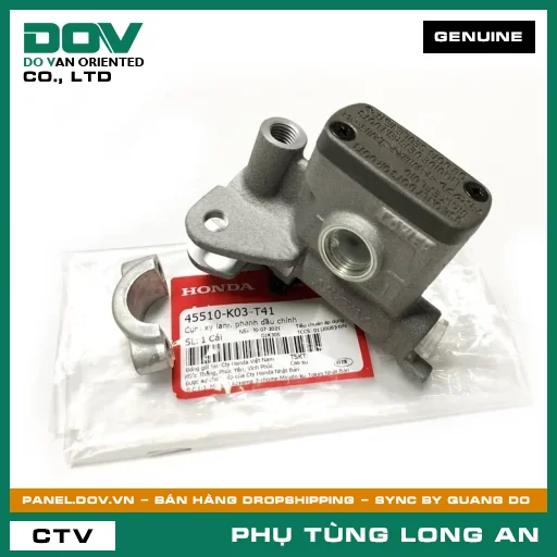 CỤM XY LANH PHANH NHỚT CHÍNH HONDA BLADE 110, WAVE RSX 110 — 45510K03T41