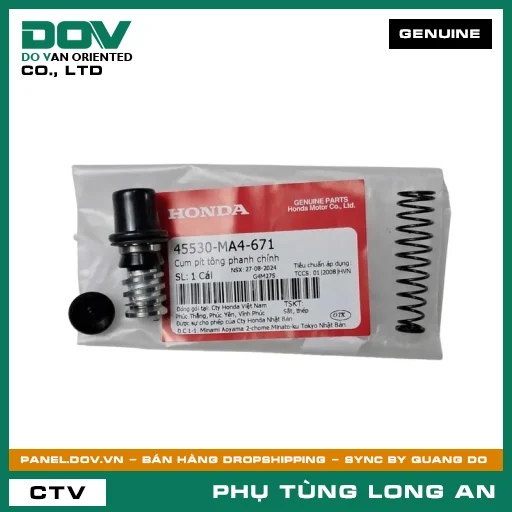 CỤM PÍT TÔNG PHANH CHÍNH HONDA CB650R, CBR650R, LEAD 125, VISION 110 — 45530MA4671