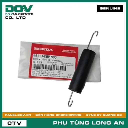 BỘ LÒ XO HỒI VỊ CẦN PHANH SAU HONDA BLADE 110, DREAM 110, FUTURE 125, FUTURE NEO, SUPER CUB C125, WAVE 100, WAVE ALPHA, WAVE ALPHA 110, WAVE RSX 110 — 46513KBP900