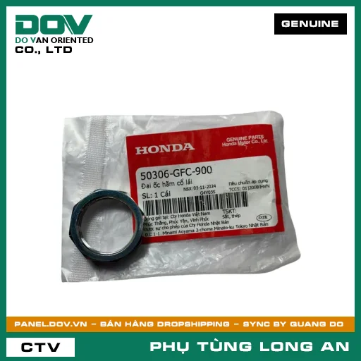 ĐAI ỐC HÃM CỔ LÁI HONDA LEAD 110 — 50306GFC900