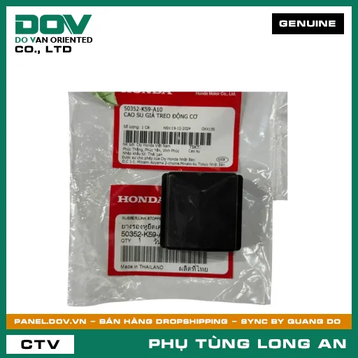 CAO SU GIÁ TREO ĐỘNG CƠ HONDA — 50352K59A10