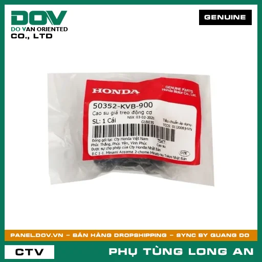 CAO SU GIÁ TREO ĐỘNG CƠ HONDA AIR BLADE 110, CLICK 110, SH 125/150 — 50352KVB900