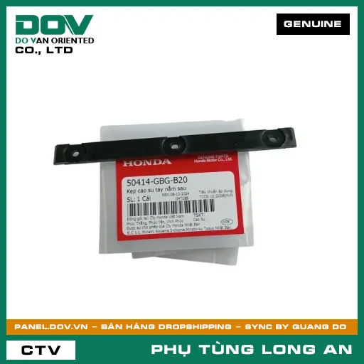 KẸP CAO SU TAY NẮM SAU HONDA SUPER DREAM — 50414GBGB20