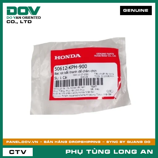 BẠC LÓT BẮT THANH ĐỂ CHÂN CHÍN HONDA FUTURE NEO — 50612KPH900