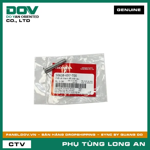 CHỐT CÀI THANH ĐỂ CHÂN SAU HONDA PCX, PCX 125/150, PCX 160 — 50638K97T00