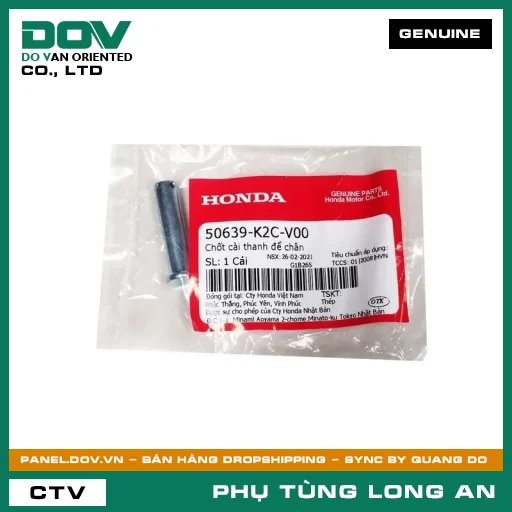 CHỐT CÀI THANH ĐỂ CHÂN HONDA VISION 110 — 50639K2CV00