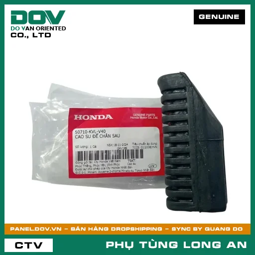 CAO SU ĐỂ CHÂN SAU HONDA WAVE 100, WAVE ALPHA — 50710KVLV40