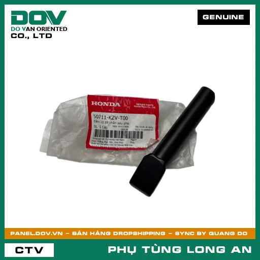 ĐỆM LÓT ĐỂ CHÂN SAU PHẢI HONDA DREAM 110 — 50711KZVT00