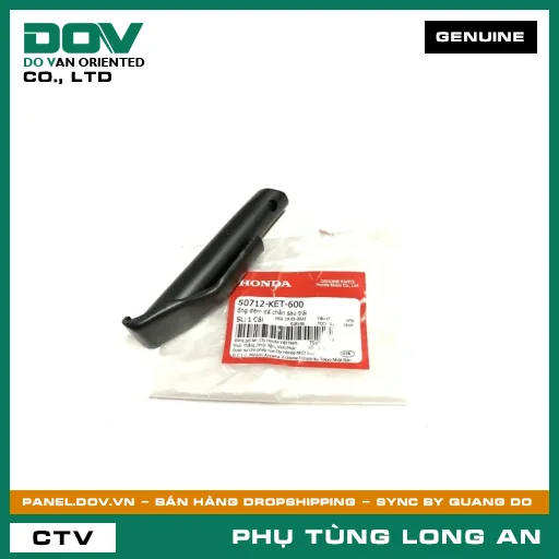 ỐNG ĐỆM ĐỂ CHÂN SAU TRÁI HONDA AIR BLADE 110, CB500X, CLICK 110, NX500 — 50712KET600