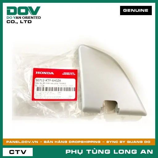 NẮP ỐP ĐỂ CHÂN SAU PHẢI *NHA60 HONDA SH 125/150 — 50712KTF640ZA