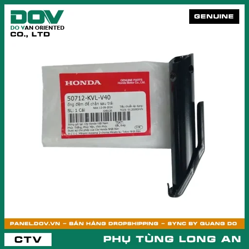 ỐNG ĐỆM ĐỂ CHÂN SAU TRÁI HONDA WAVE 100, WAVE ALPHA — 50712KVLV40