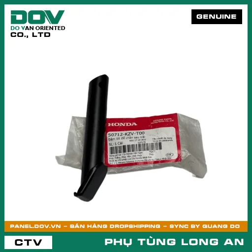 ĐỆM LÓT ĐỂ CHÂN SAU TRÁI HONDA DREAM 110 — 50712KZVT00