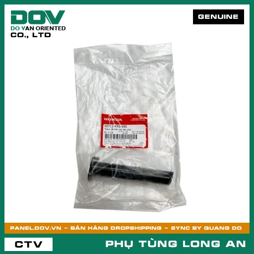 THANH ĐỂ CHÂN SAU BÊN PHẢI HONDA FUTURE NEO, WAVE ALPHA — 50713KRS690