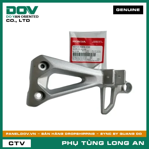 GIÁ ĐỂ CHÂN SAU PHẢI HONDA WAVE RSX 110 — 50715KWWE00
