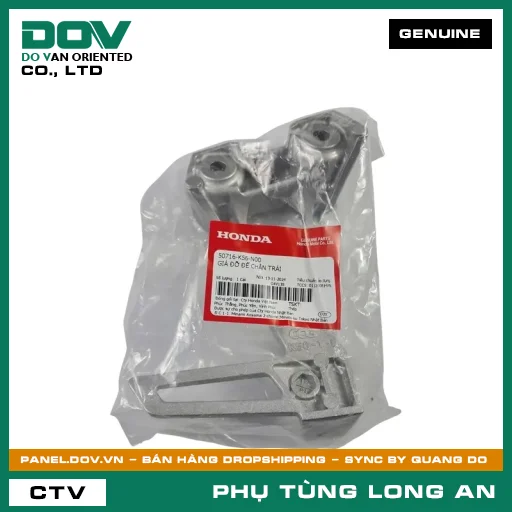 GIÁ ĐỠ ĐỂ CHÂN TRÁI HONDA WINNER 150, WINNER R, WINNER X — 50716K56N00