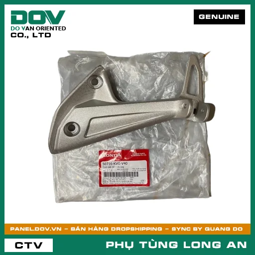 CỤM BẮT ĐỂ CHÂN TRÁI HONDA AIR BLADE 110 — 50716KVGV40