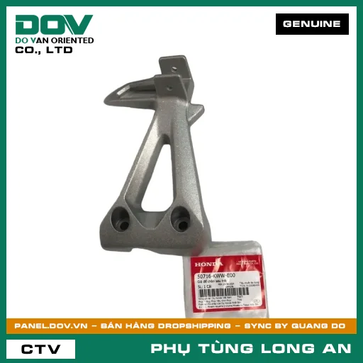 GIÁ ĐỂ CHÂN SAU TRÁI HONDA BLADE 110, WAVE ALPHA 110, WAVE RSX 110 — 50716KWWE00