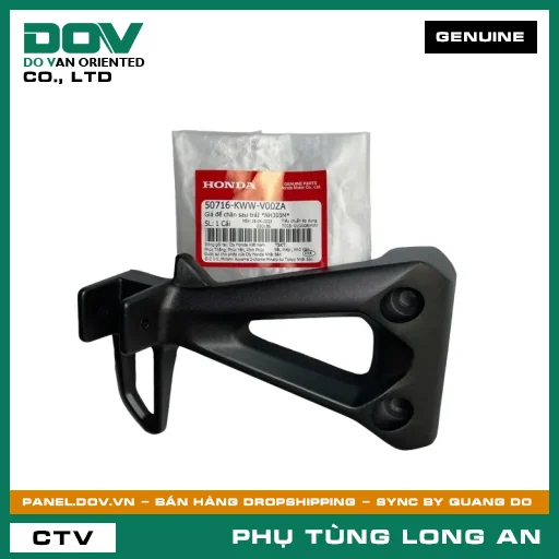 GIÁ ĐỂ CHÂN SAU TRÁI *NH303M* HONDA WAVE RSX 110 — 50716KWWV00ZA