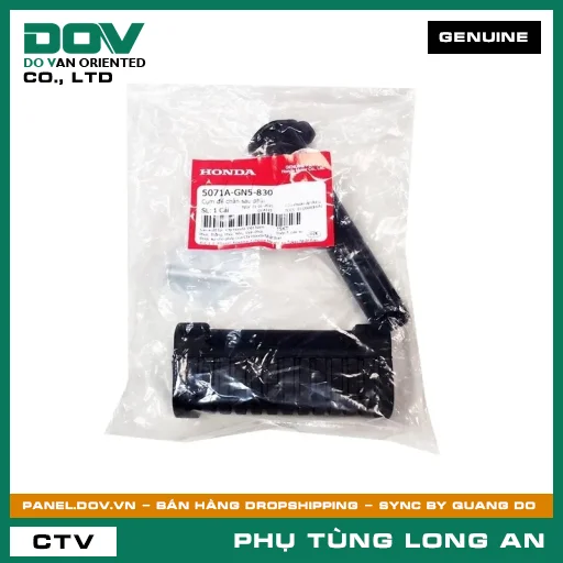 CỤM ĐỂ CHÂN SAU PHẢI HONDA — 5071AGN5830