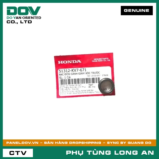 BẠC THANH XOẮN TREO ĐỘNG ĐÔNG HONDA  — 51312KV7671