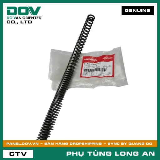 LÒ XO GIẢM XÓC TRƯỚC HONDA BLADE 110, WAVE 100, WAVE ALPHA 110, WAVE RSX 110 — 51401KWWA01
