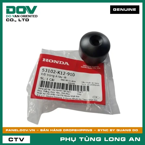 ĐỐI TRỌNG A TAY LÁI HONDA WINNER 150, WINNER R, WINNER X — 53102K12910