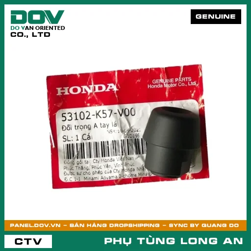 ĐỐI TRỌNG A TAY LÁI HONDA BLADE 110, WAVE ALPHA 110, WAVE RSX 110 — 53102K57V00