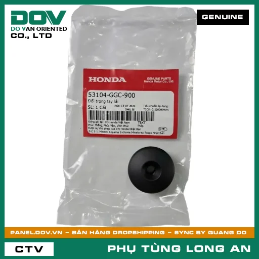ĐỐI TRỌNG TAY LÁI HONDA SH 125/150 — 53104GGC900