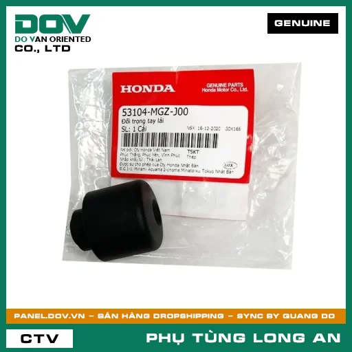 ĐỐI TRỌNG TAY LÁI HONDA CB300R, CB650R, CBR500R, CBR650R — 53104MGZJ00