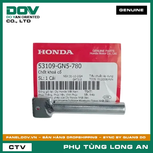 CHỐT KHOÁ CỔ HONDA SUPER DREAM — 53109GN5780