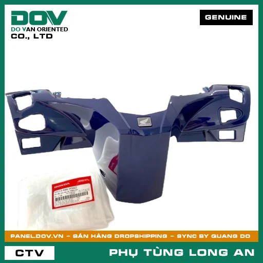 BỘ NẮP SAU TAY LÁI *PB421M* HONDA AIR BLADE — 53115K66VG0ZJ