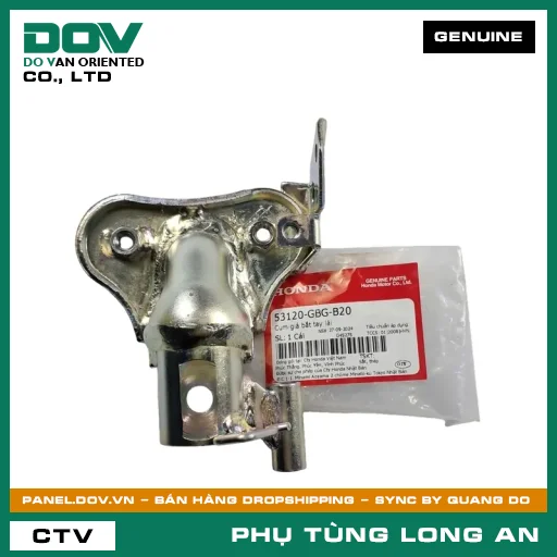 CỤM GIÁ BẮT TAY LÁI HONDA SUPER DREAM — 53120GBGB20