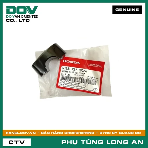 GIÁ KẸP TAY LÁI TRÊN *NH1* HONDA PCX, PCX 125/150, PCX 160 — 53131K97T00ZA