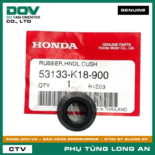 ĐỆM CAO SU TAY LÁI BÊN HONDA REBEL 300, REBEL 500 — 53133K18900