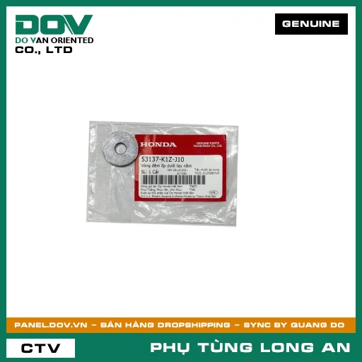 VÒNG ĐỆM ỐP DƯỚI TAY NẮM HONDA PCX 160 — 53137K1ZJ10
