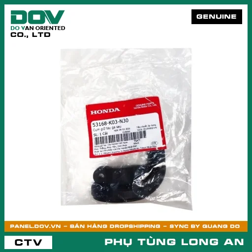 CỤM GIỮ TAY GA SAU HONDA FUTURE 125, WAVE RSX 110, WINNER 150, WINNER R, WINNER X — 53168K03N30
