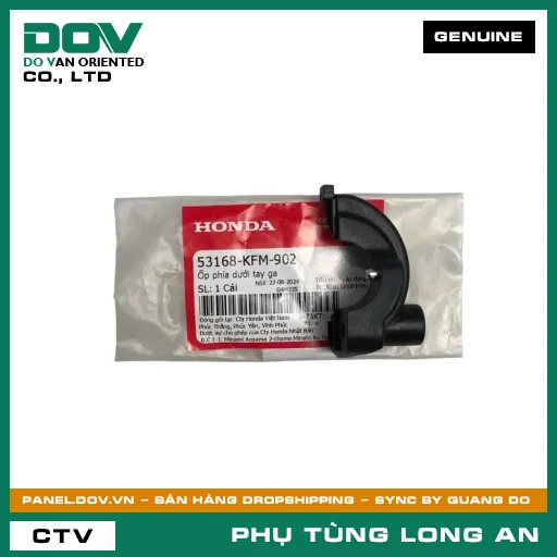 ỐP PHÍA DƯỚI TAY GA HONDA AIR BLADE 125, BLADE 110, FUTURE 125, LEAD 125, SH MODE, WAVE ALPHA 110, WAVE RSX 110 — 53168KFM902