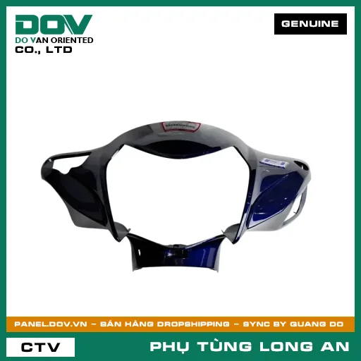 BỘ NẮP TAY LÁI TRƯỚC *PB390M* HONDA VISION, VISION 110 — 53200K44V00ZD