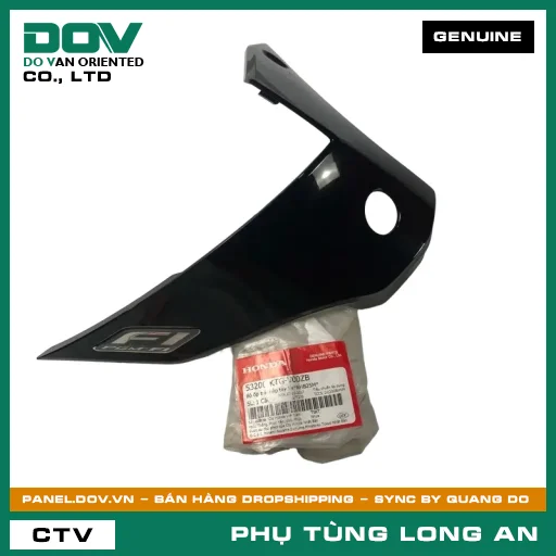 BỘ ỐP TRÁI NẮP TAY LÁI*NHB25M* HONDA SH — 53200KTGV00ZB