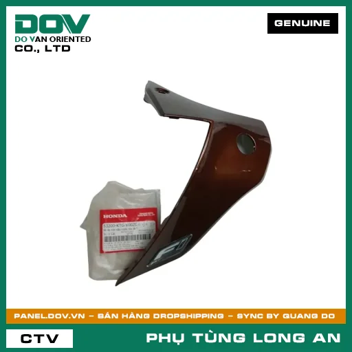 BỘ ỐP TRÁI NẮP TRƯỚC TAY LÁI * HONDA SH — 53200KTGV00ZC