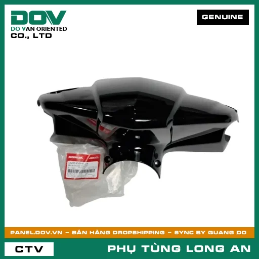 NẮP TAY LÁI TRƯỚC *NHA69P* HONDA CLICK, CLICK 110 — 53205KVB970ZB