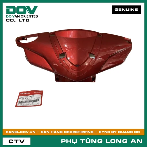 NẮP TRƯỚC TAY LÁI *R340C* HONDA AIR BLADE, AIR BLADE 110 — 53205KVGV40ZC