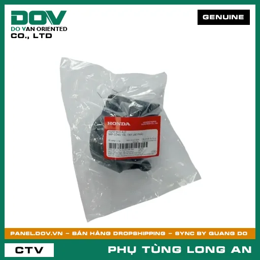 NẮP CÔNG TẮC TAY LÁI PHẢI HONDA DREAM 110 — 53207KZVA10