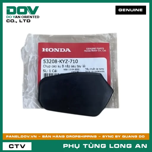 CHỤP CAO SU B NẮP SAU TAY LÁI HONDA FUTURE 125 — 53208KYZ710