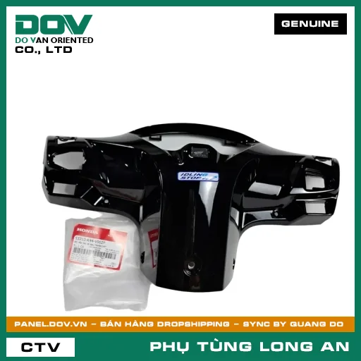 BỘ NẮP TAY LÁI SAU *NHB25M* HONDA VISION, VISION 110 — 53210K44V00ZF