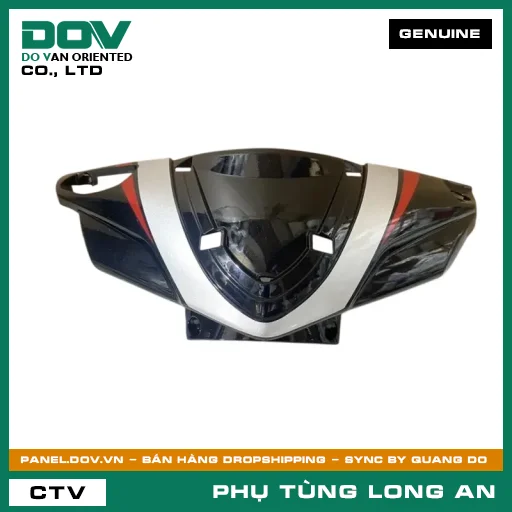 BỘ NẮP TRƯỚC TAY LÁI *NHB35K* HONDA AIR BLADE — 53210KVGV80ZB